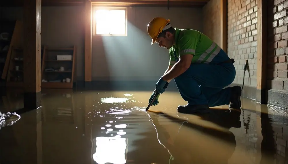 Professional water damage restoration services in Ecleto, TX
